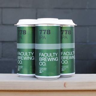 4pk Faculty 778 IPA (473mL)