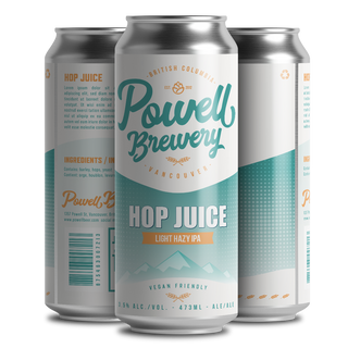 4pk Powell "HOP JUICE" IPA (473mL)