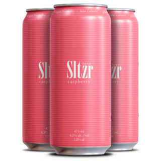 4pk Powell "Sltzr" Raspberry (473mL)